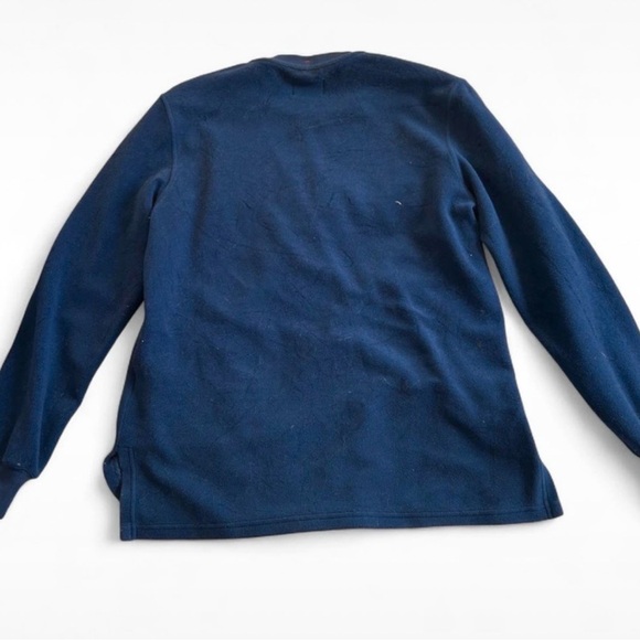 Navy Blue Moncler Crewneck Sweatshirt - Picture 2 of 9